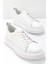 Beyaz Leather Erkek Sneaker E01811338203 1