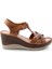 Taba Leather Kadın Sandalet K05763091003 2