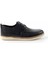 Lacivert Leather Erkek Casual Ayakkabı E01556090303 2