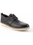 Lacivert Leather Erkek Casual Ayakkabı E01556090303 4