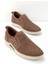 Kahve Nubuk Leather Erkek Casual Ayakkabı E01733701501 1