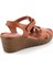 Taba Leather Kadın Sandalet K05827115103 4