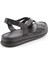 Siyah Leather Kadın Sandalet K05827153003 4