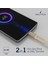 C20 Type-C To Usb-A 22.5W Hızlı Şarj ve Data Kablosu 2.1m Pembe 2