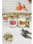 Mama - Yoğurt Kavanozu Değerler Meyveler ve Hayvanlar Etiketli 210 ml Gold Kapaklı 10'lu 2