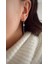 Mini Halka Sallantılı Yıldız Küpe Silver 3