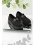 Siyah Triko Kadın Loafer Ayakkabı K01320425182 1