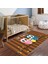 Dijital Baskı Yıkanabilir Kaymaz Taban Çocuk Halısı RVG4075 1