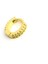Zirkon Taş Detaylı 925 Ayar Gümüş Üzerine Altın Kaplama Halka Piercing 2