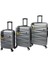 Yefa Kırılmaz Abs 3 Lü Valiz Seti Lüx 1