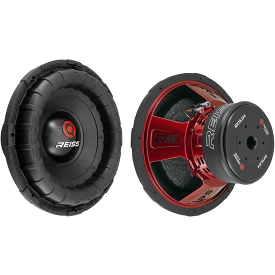 Reiss Audio Reiss Auido RS-RX15 38 cm Subwoofer Bas 4 Ohm 3000 Watt Max Power Adet Fiyatıdır RS-RX15