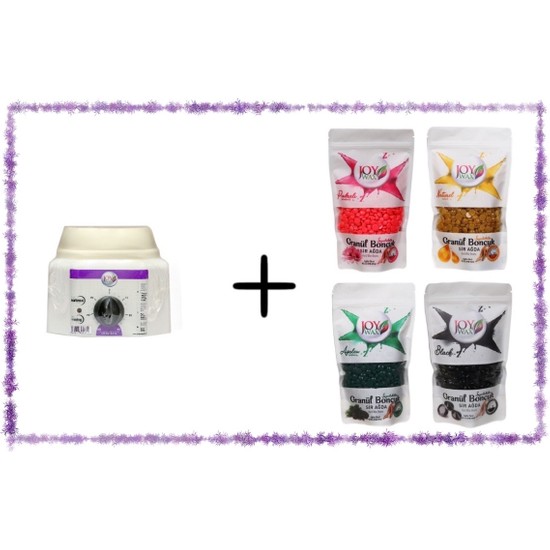 Joy Wax Isıtıcı Kazan + 4 Çeşit Granül Boncuk Ağda Fiyatı