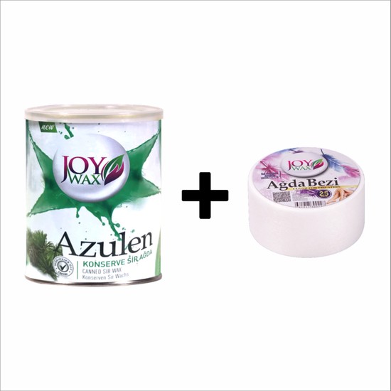 Joy Wax Konserve Sir Agda Azulen 800ML+25MT Ağda Bezi Fiyatı
