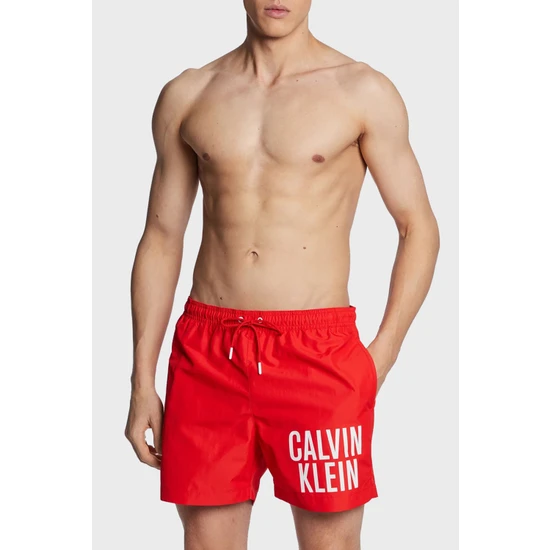 Calvin Klein Medium Drawstring Erkek Deniz Şortu
