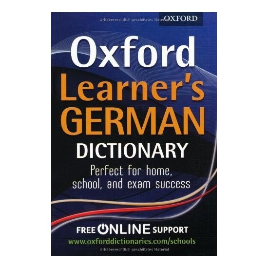 Oxford Learner's German Dictionary Kitabı ve Fiyatı Hepsiburada