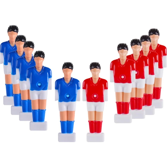 Perfk Plastik Masa Futbolcu Foosball Futbol Oyunları Değiştirme Seti 10 (Yurt Dışından)