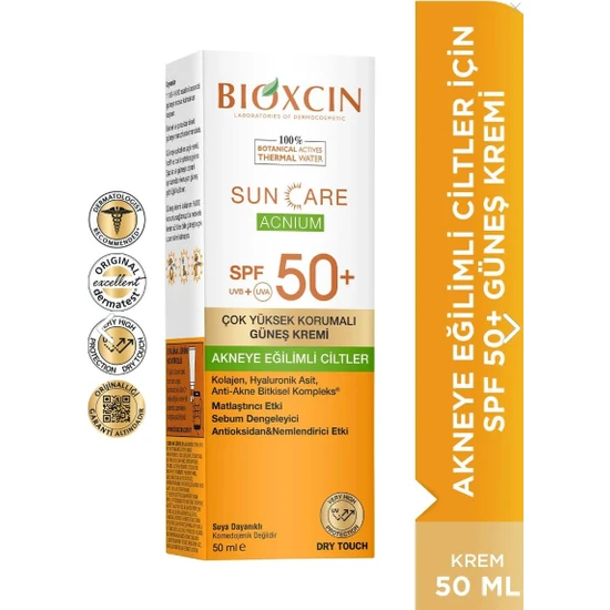 hepsiburada Bıoxcın Sun Care Akneye Eğilimli Ciltler Için Güneş Kremi 50 Spf 50ML hepsiburada Bıoxcın Sun Care Akneye Eğilimli Ciltler Için Güneş Kremi 50 Spf 50ML