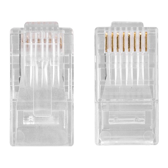 S-LINK SL-RJ460 CAt6 Konnektör 100lük Paket Resim-1