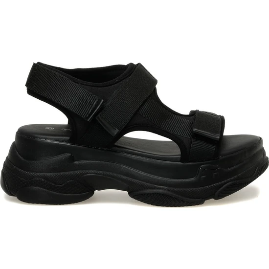 Polaris 315747S.Z 3fx Siyah Kadın Spor Sandalet