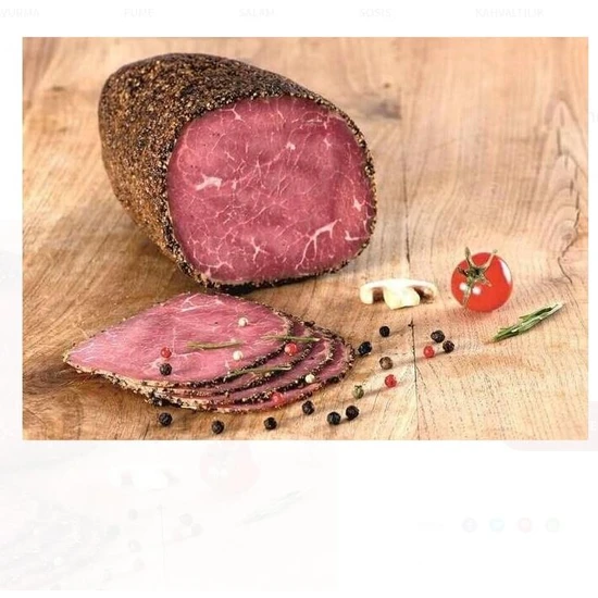 Başyazıcı Dana Füme Karabiberli Roast Beef 250 gr