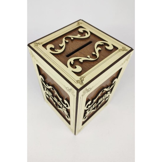 Digithome Ahşap Tip Box Kumbara ve Bahşiş Kutusu Fiyatı