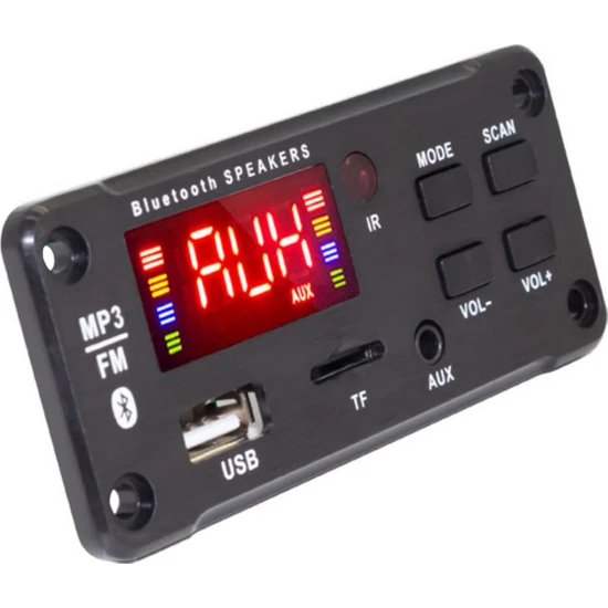 Magıcvoıce G020 USB/SD/AUX/BLUETOOTH/KUMANDA/2*40W Anfi Çıkışlı Oto Teyp Çevirici Dijital Player Board