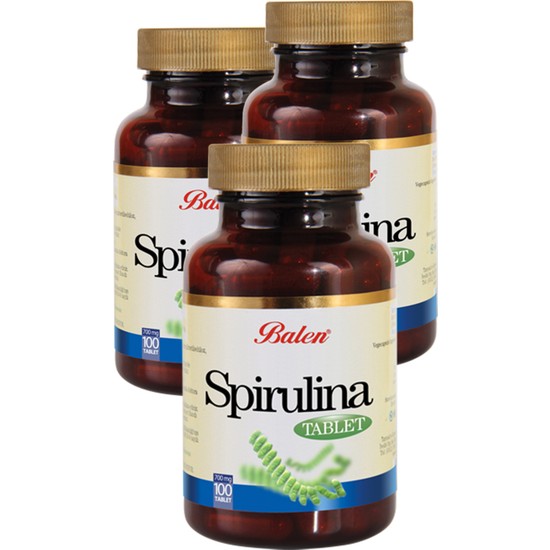 Balen Spirulina Tablet (Yosun Hapı) 740 Mg 100 Tablet Fiyatı