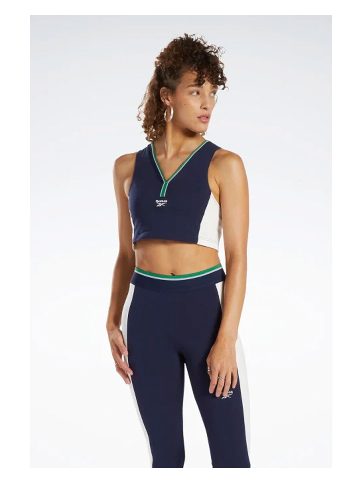 Reebok cl Ae Cotton Bralet Yeşil Kadın Bra - Görsel 5