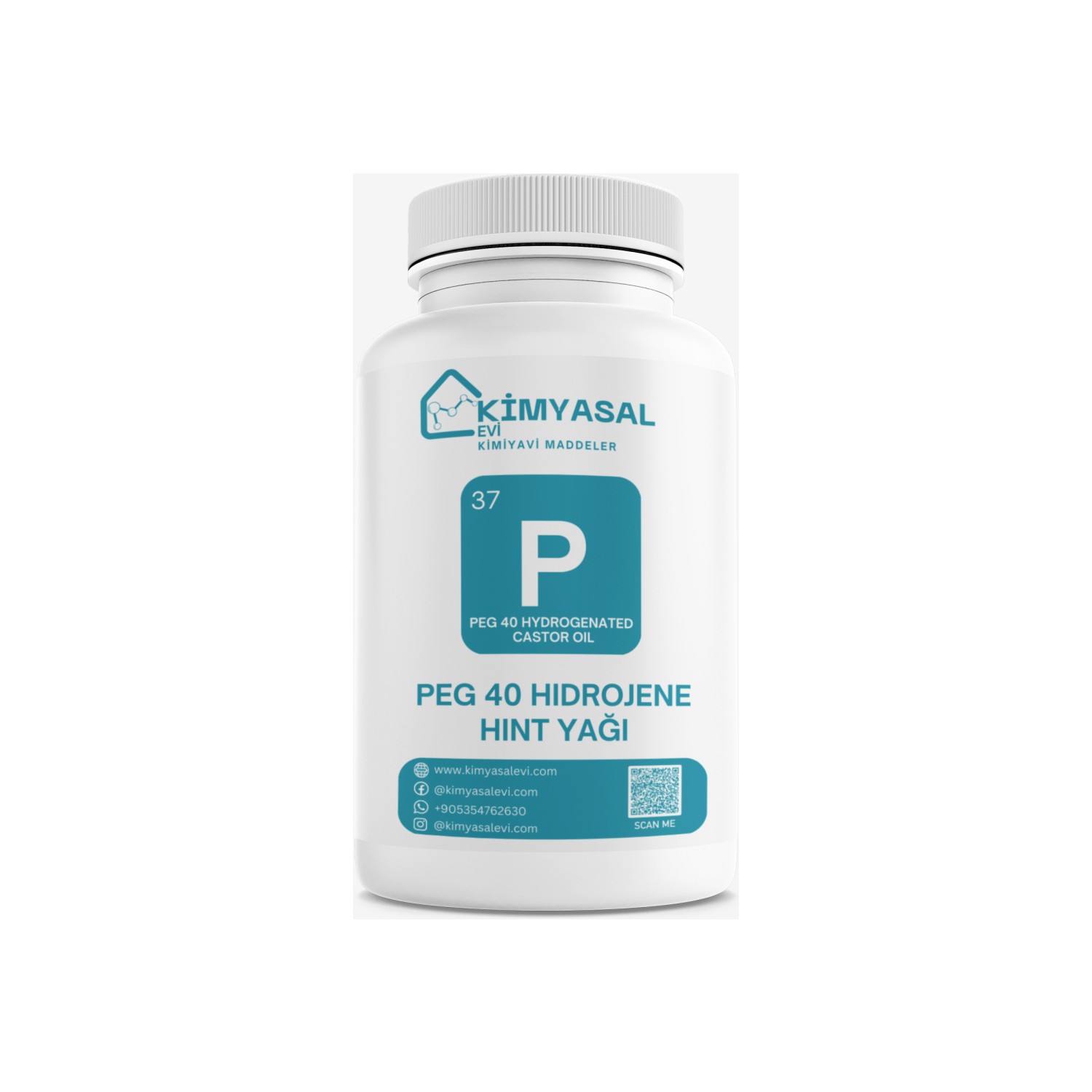 Kimyasal Evi Peg 40 Hıdrojene Hınt Yağı-Peg 40 Hydrogenated Fiyatı