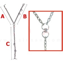 abnturk 7 mm 100 x 125 cm Büyük Baş Hayvan Yetiştirme Besi Zinciri Et ve Süt Hayvanı Bakımına Özel