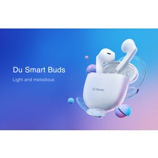 Xiaoda Xiaodu Du Smart Buds Bluetooth Kablosuz Kulaklık - IPX4 Suya Dayanıklı - Bluetooth 5.0 - (Distribütör Garantili)