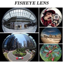 Herfie Balık Gözü Lens Fisheye Wide Makro Geniş Açılı Yakın Açılı Telefon Lensi Her Telefona Uyumlu