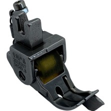 Hard Steel Düz Makine Sp-18 Model Tırnaklı Çima Sarı Teker Ayak / HS-GL04 3/16