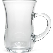 Paşabahçe 55411 Keyif Kulplu Çay Bardağı 6 Lı