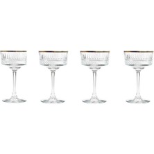 Paşabahçe 440436 Elysia Golden Touch Bardak 4 Lü 260 cc