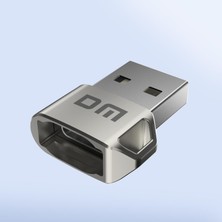 Dm AD038 USB To Type-C Metal Otg Çevirici Dönüştürücü Adaptör