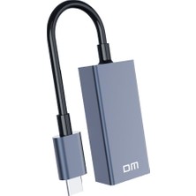 Dm CHB017 Type-C To RJ45 1000MBPS Gigabit Ethernet Dönüştürücü