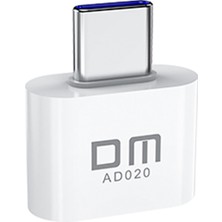 Dm AD020 Type-C To USB 2.0 Mini Otg Çevirici Dönüştürücü Adaptör