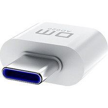 Dm AD020 Type-C To USB 2.0 Mini Otg Çevirici Dönüştürücü Adaptör