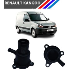 Otozet -Kangoo 1.4-1.6 Benzinli Termostat Kapağı Yan Sanayi 1997 - 2005 7700101179