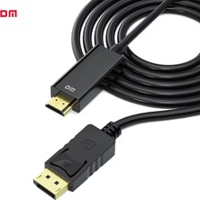 Dm CHB038 4K Displayport To HDMI Çevirici Kablo 1.8 Metre