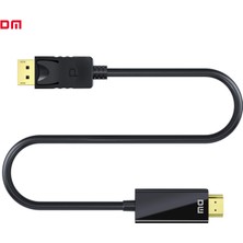 Dm CHB038 4K Displayport To HDMI Çevirici Kablo 1.8 Metre