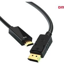 Dm CHB038 4K Displayport To HDMI Çevirici Kablo 1.8 Metre