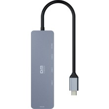 Dm CHB058 Type-C To 4K HDMI 3*usb 3.0 Pd Hub Dönüştürücü