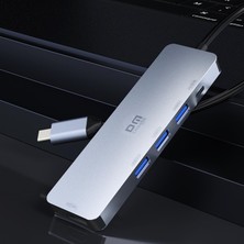 Dm CHB058 Type-C To 4K HDMI 3*usb 3.0 Pd Hub Dönüştürücü