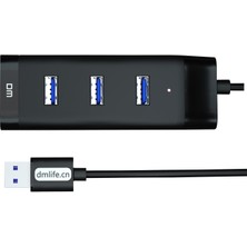 Dm CHB007 USB 3.0 4 Portlu Hub Çoklayıcı