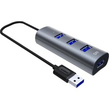 Dm CHB009 USB 3.0 4 Portlu Alüminyum Hub Çoklayıcı