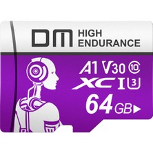 Dm 64GB Class 10 A1 V30 95MB/S Micro Sd Hafıza Kartı