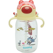 Taros Quokka Life Ayı Tritan Matara Sarı 550 ml