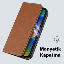 Dux Ducis iPhone 14 Pro 6.1 Kılıf Skin X2 Series Pu Deri Manyetik Kapaklı Kılıf Magnetic Folio Case